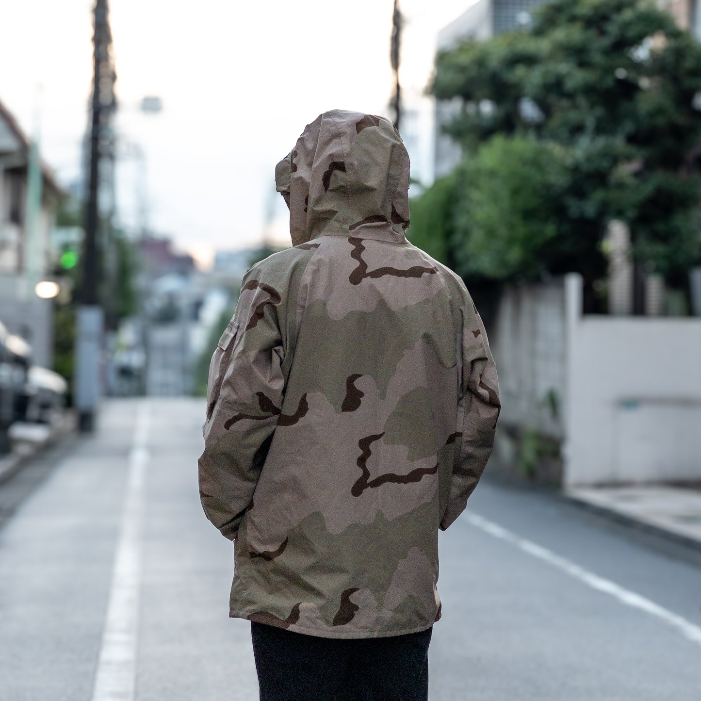 US ARMY ECWCS GORE-TEX DESERT CAMO PARKA 02'S VINTAGE MEDIUM-REGULAR
