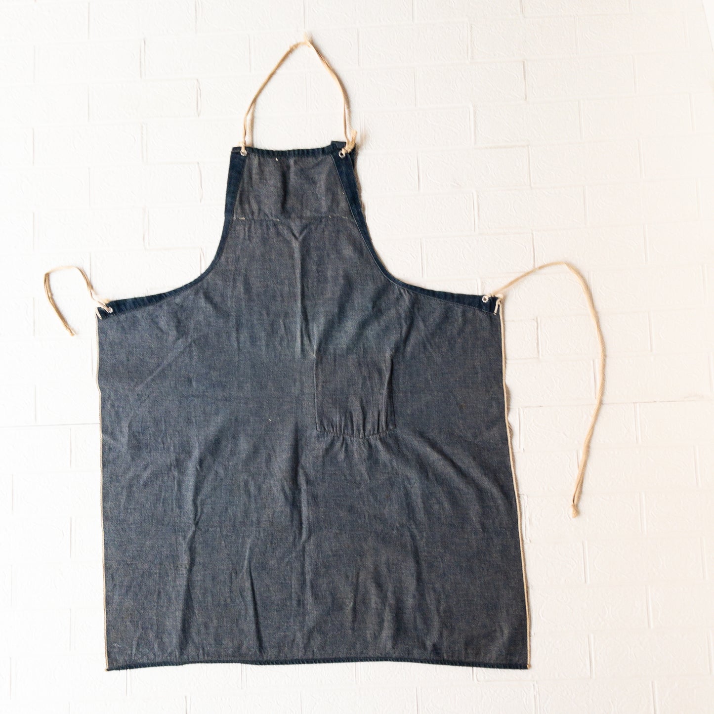 OLD DENIM WORK EPRON 1930-40'S VINTAGE