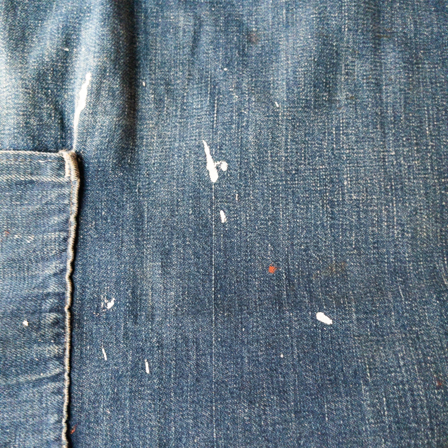 OLD DENIM WORK EPRON 1930-40'S VINTAGE
