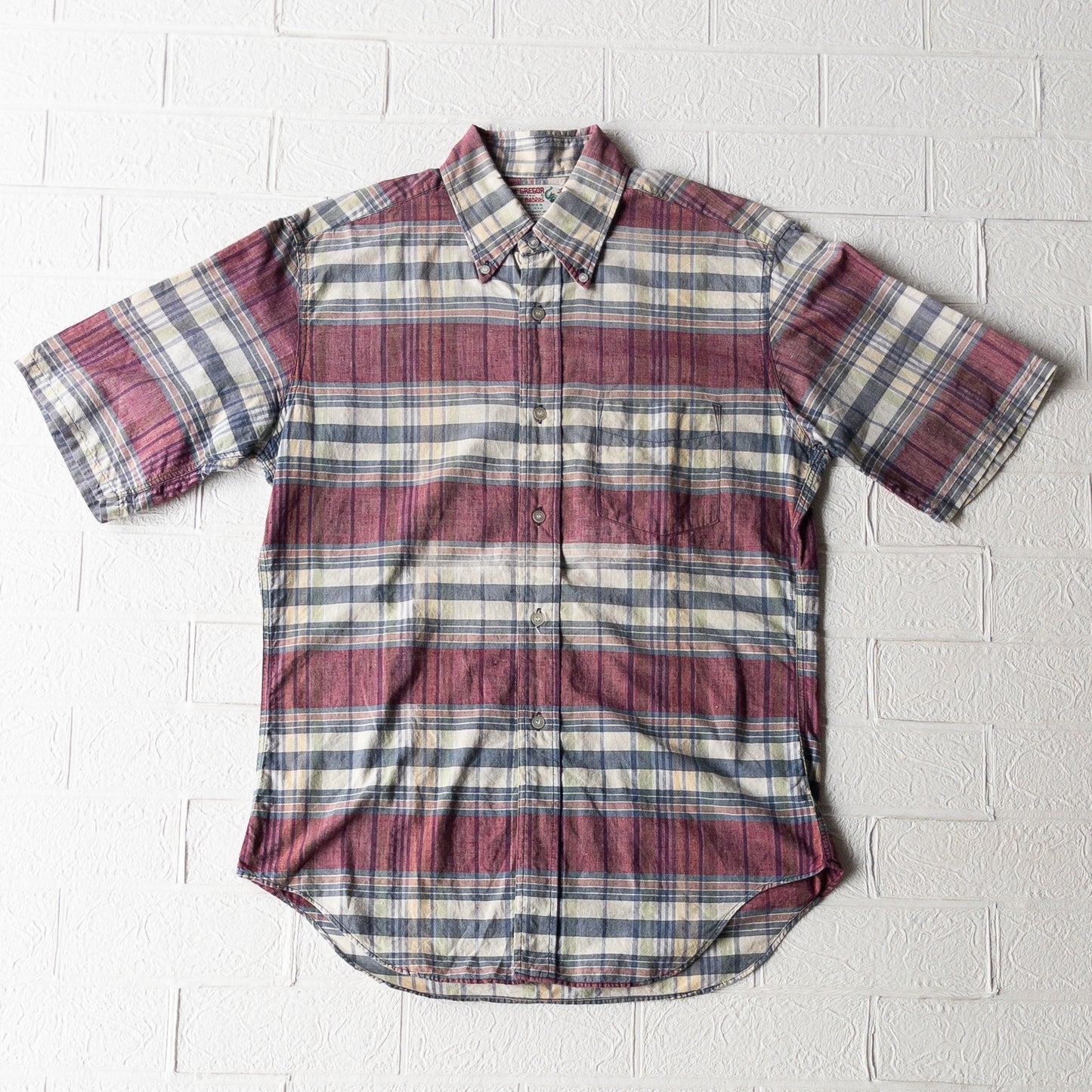 McGREGOR TRUE MADRAS SHIRTS VINTAGE 1950'S