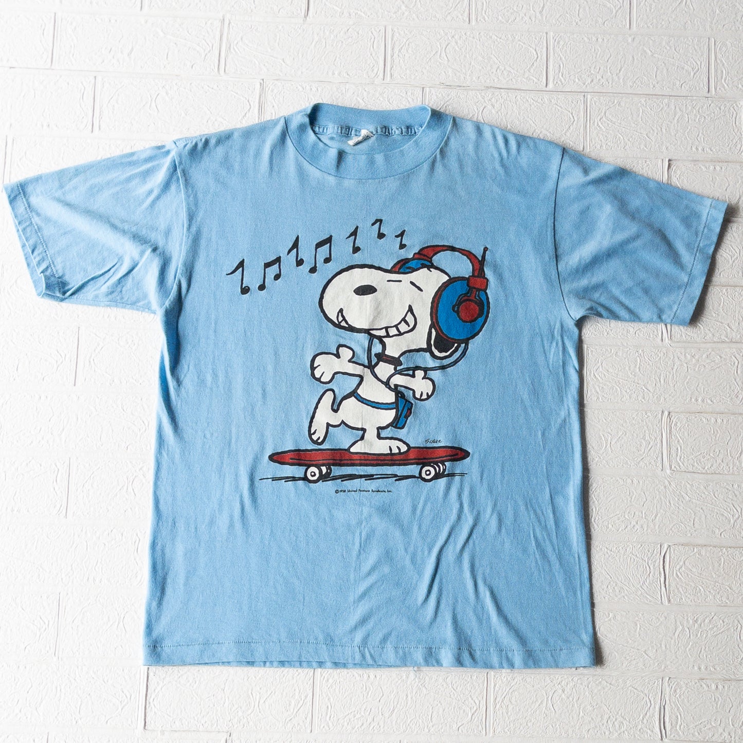 SNOOPY ARTEX T-SHIRTS DEAD STOCK 1970'S