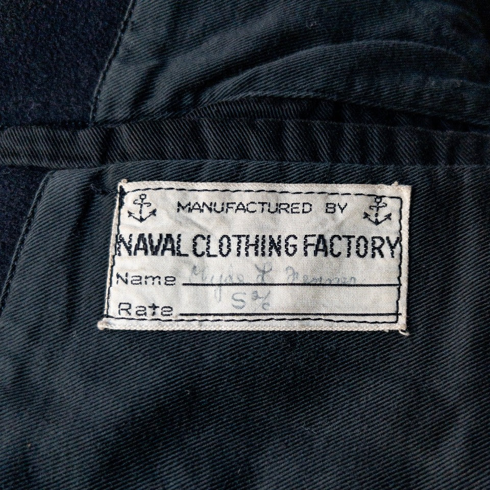 US NAVY P-COAT 1940'S VINTAGE(40)