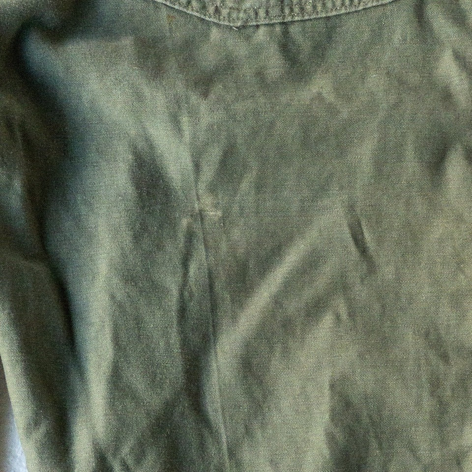 U.S. ARMY COTTON SATEEN BAKER PANTS 1960'S VINTAGE(OG107)