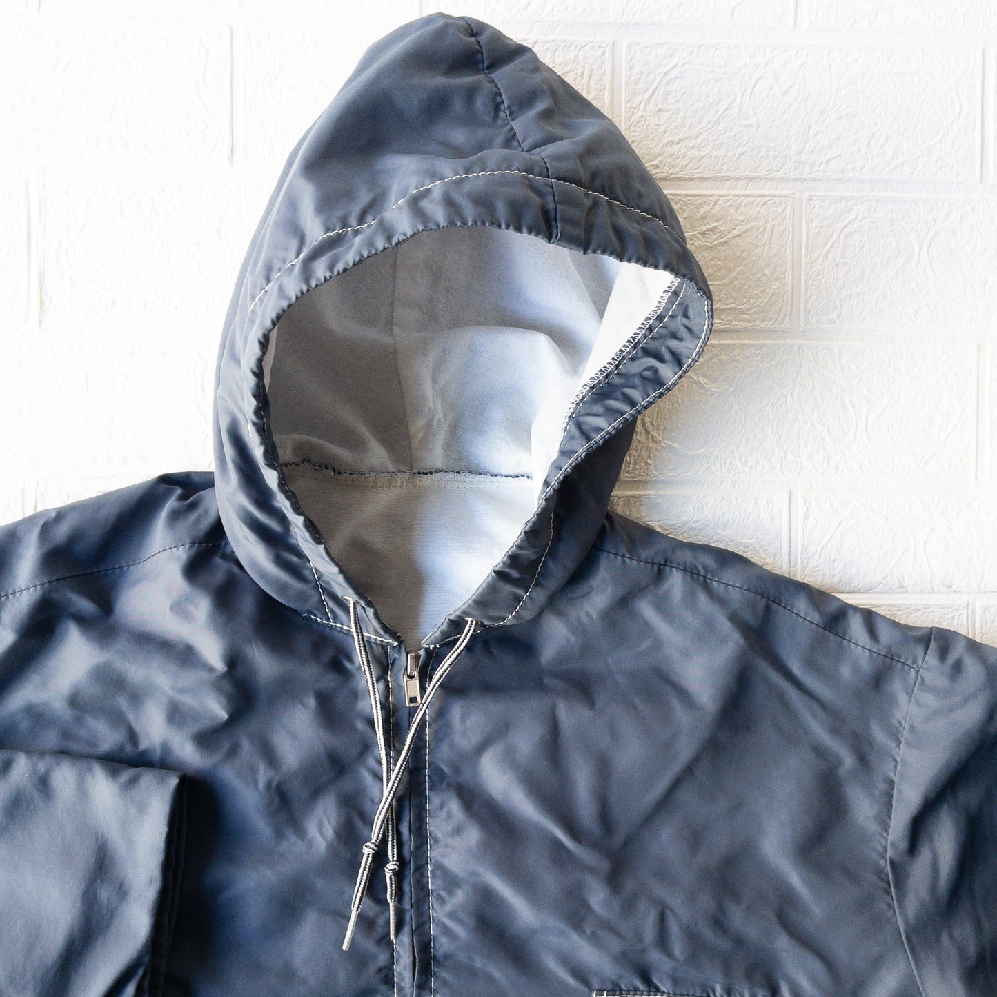 BIRDWELL HOOD NYLON JACKET 1980'S VINTAGE