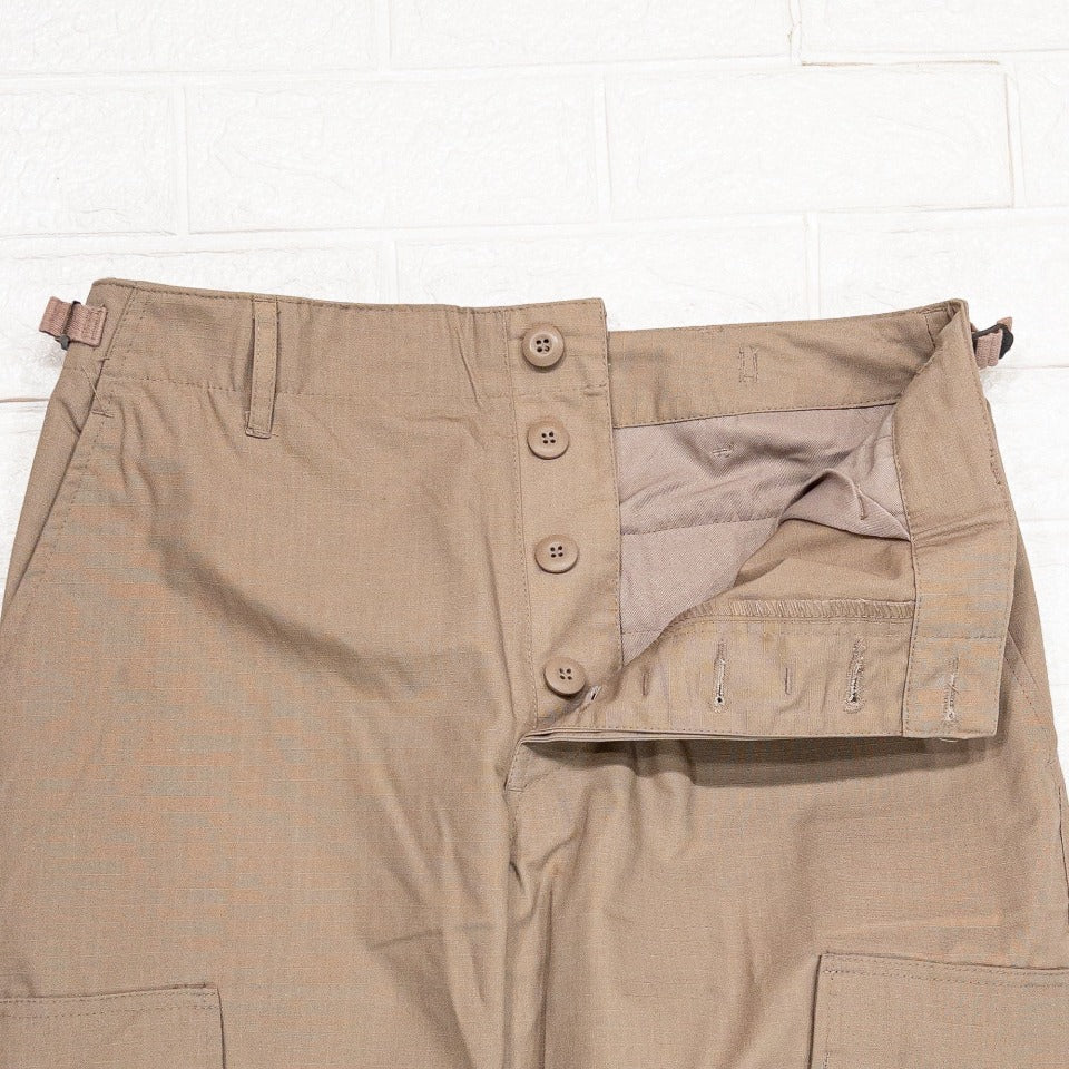 US ARMY BDU RIPSTOP CARGO PANTS 1980'S(P65,C35/KHAKI)