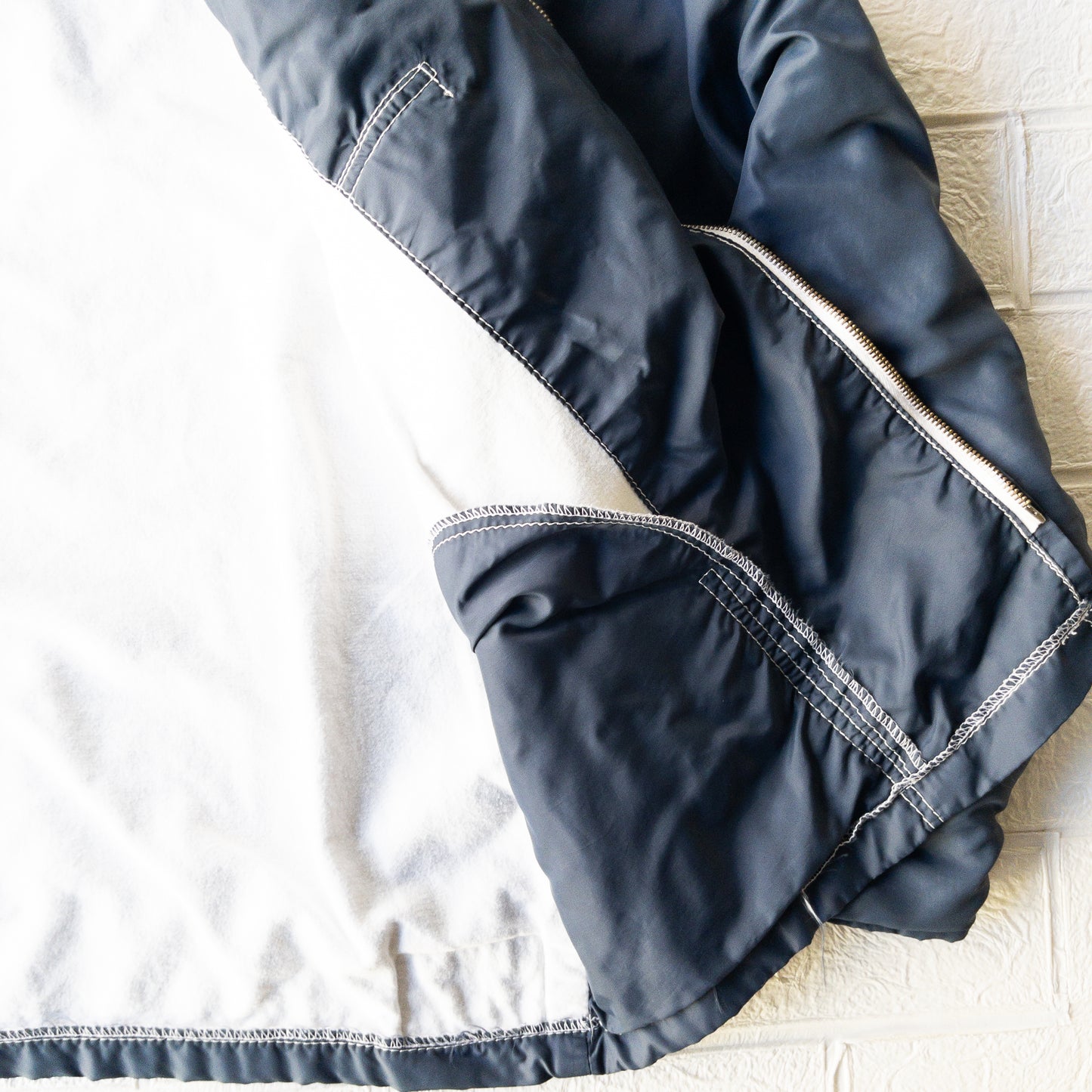 BIRDWELL HOOD NYLON JACKET 1980'S VINTAGE
