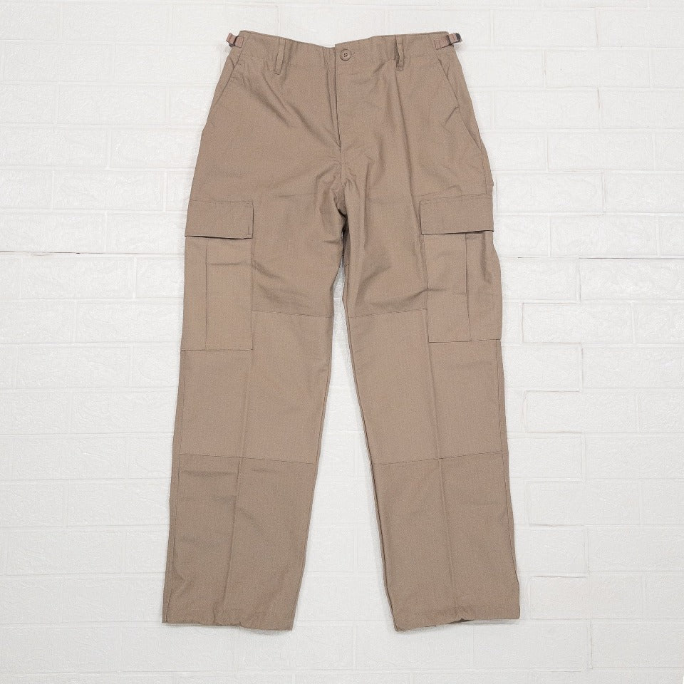 US ARMY BDU RIPSTOP CARGO PANTS 1980'S(P65,C35/KHAKI)