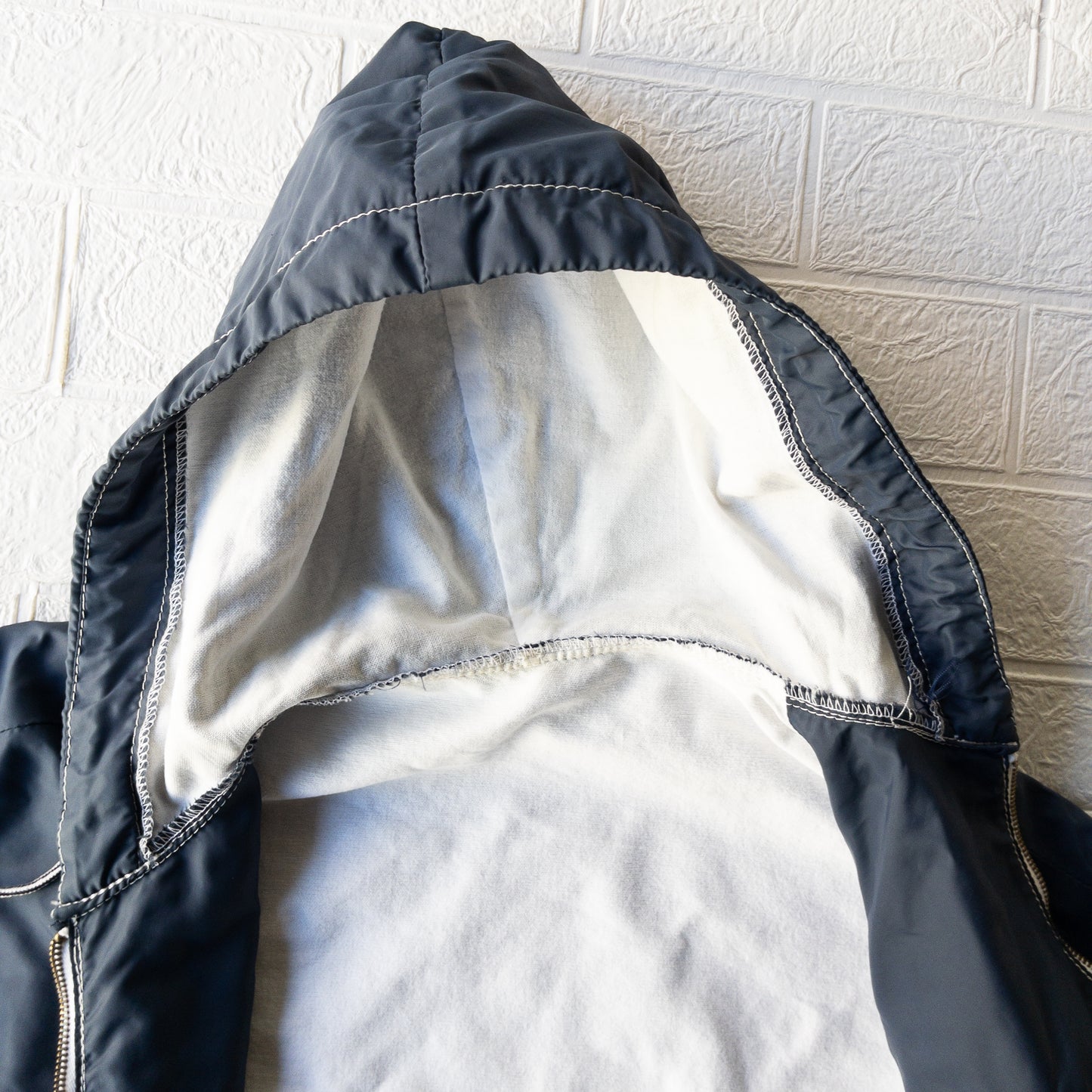 BIRDWELL HOOD NYLON JACKET 1980'S VINTAGE