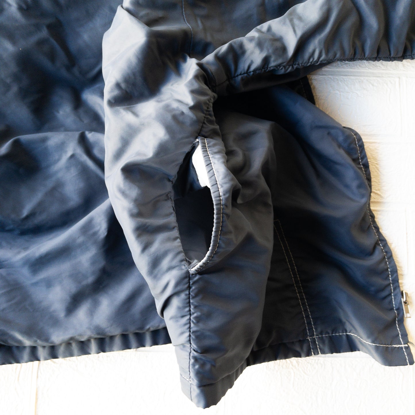 BIRDWELL HOOD NYLON JACKET 1980'S VINTAGE