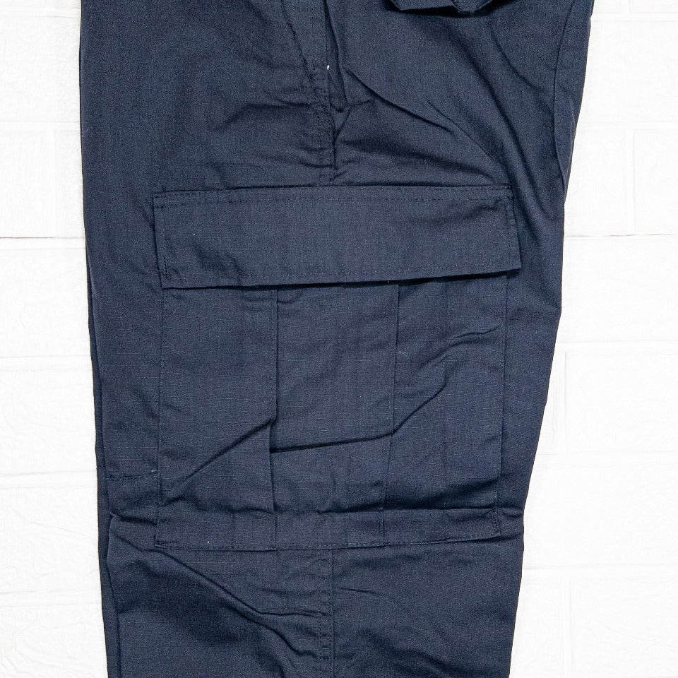 U.S. ARMY BDU RIPSTOP CARGO PANTS 1980'S(P65/C35)NAVY