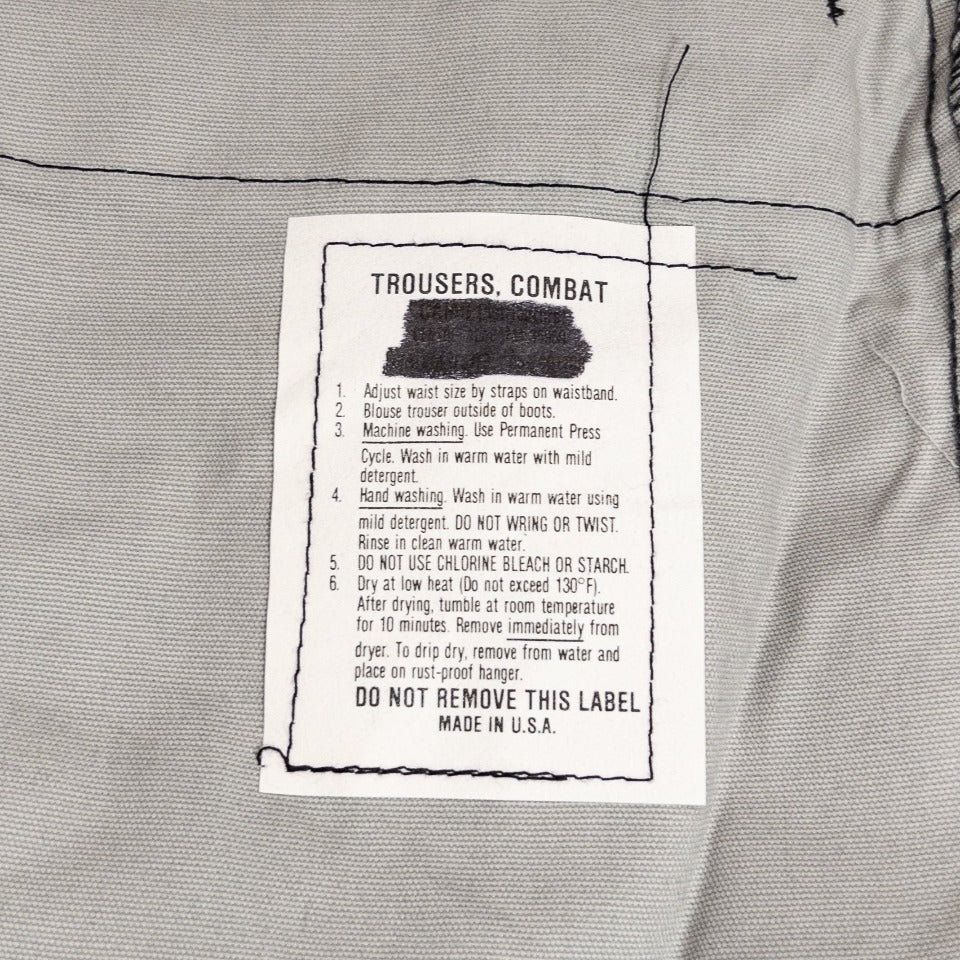 U.S. ARMY BDU RIPSTOP CARGO PANTS 1980'S(P65/C35)NAVY