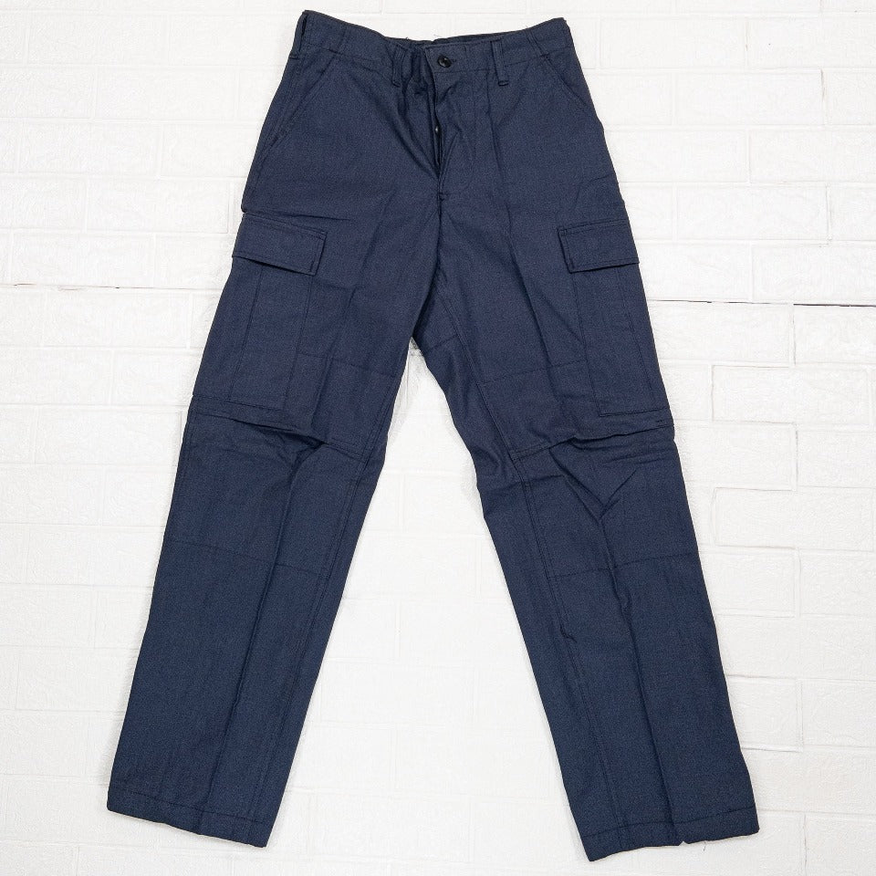 U.S. ARMY BDU RIPSTOP CARGO PANTS 1980'S(COTTON100)NAVY