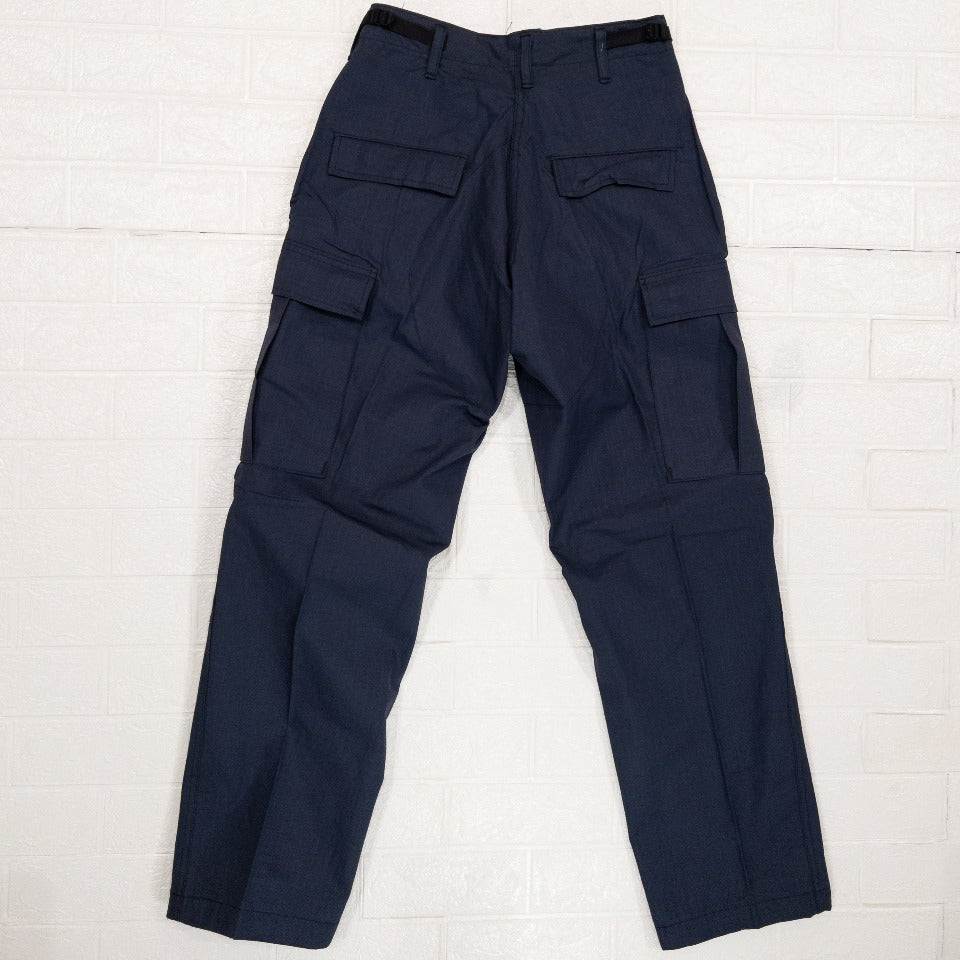 U.S. ARMY BDU RIPSTOP CARGO PANTS 1980'S(COTTON100)NAVY