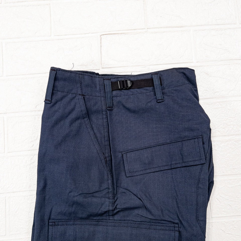 U.S. ARMY BDU RIPSTOP CARGO PANTS 1980'S(COTTON100)NAVY