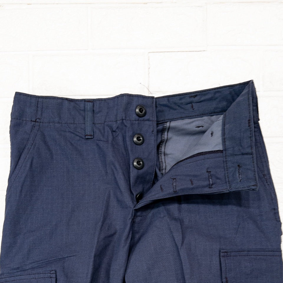 U.S. ARMY BDU RIPSTOP CARGO PANTS 1980'S(COTTON100)NAVY