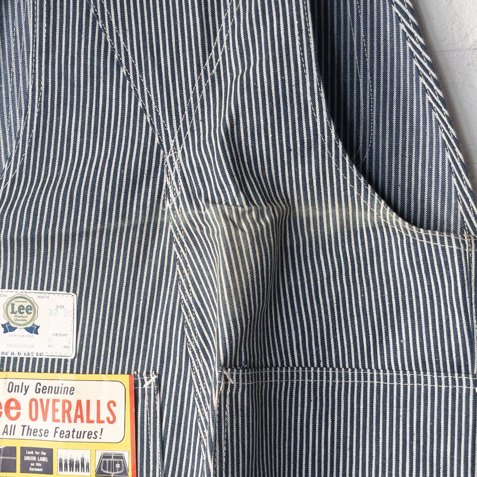 LEE STRIPE OVERALL 1950’S DEAD STOCK