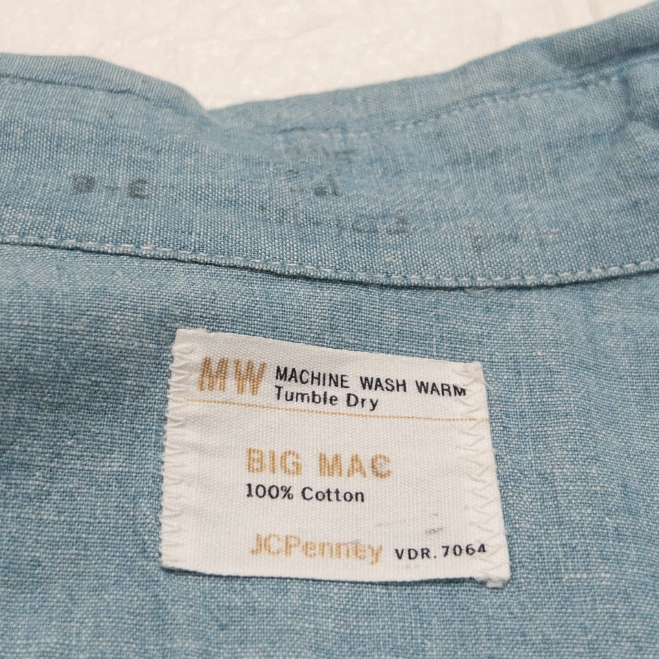 BIGMAC WORK SHIRT 1970'S VINTAGE