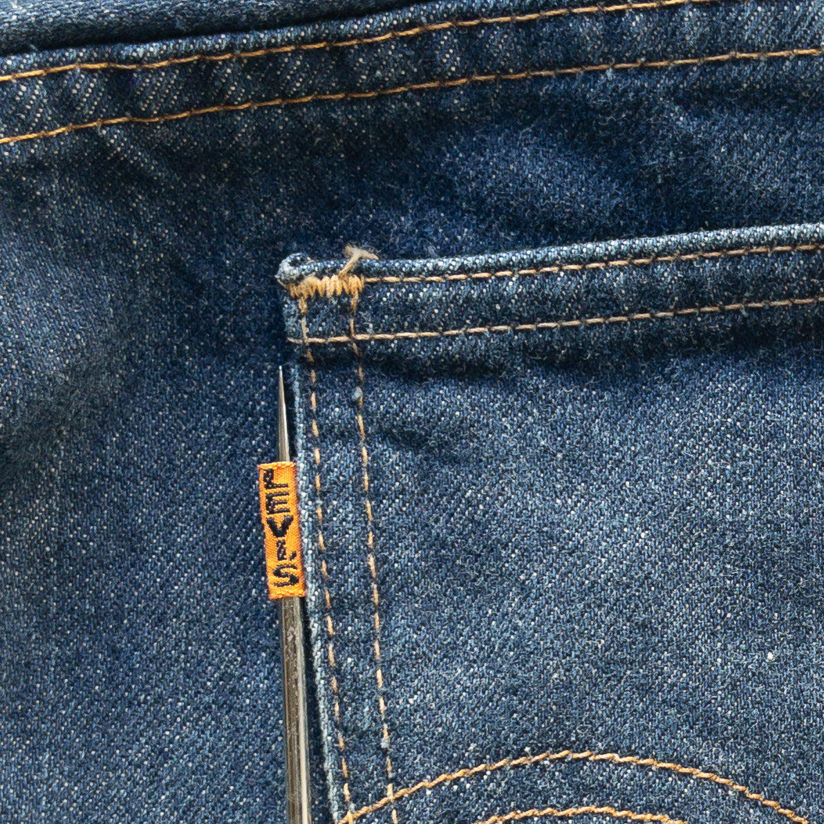 LEVI'S 606 CUTOFF DENIM VINTAGE 1960'S