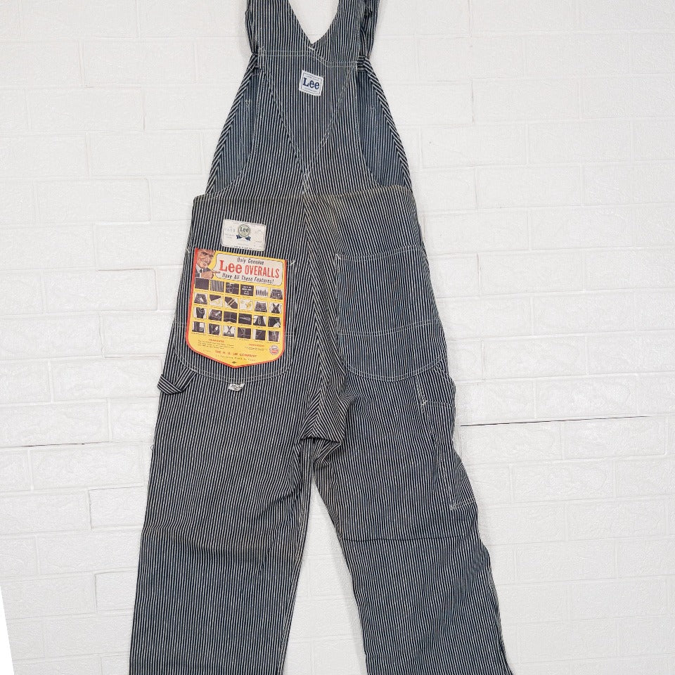 LEE STRIPE OVERALL 1950’S DEAD STOCK