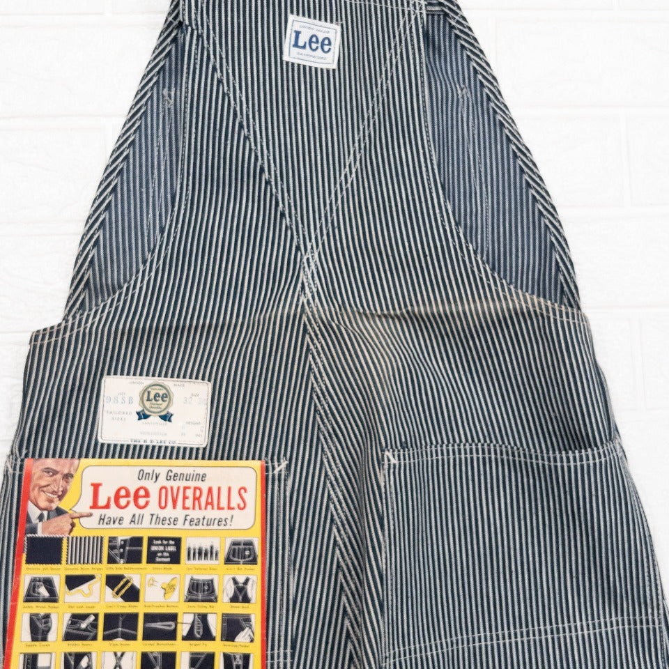 LEE STRIPE OVERALL 1950’S DEAD STOCK