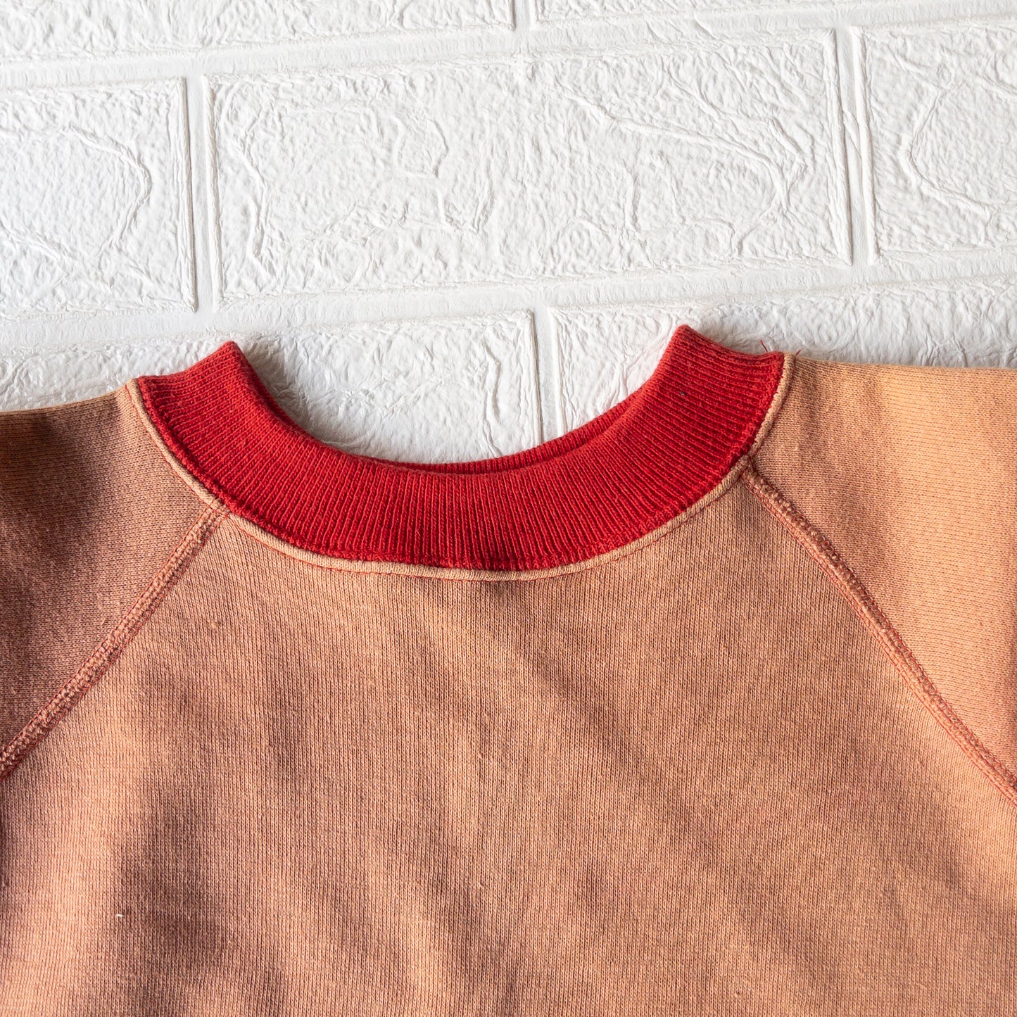 2TON COLOR RAGLAN SLEEVE SWEAT SHIRTS DEAD STOCK 1960'S