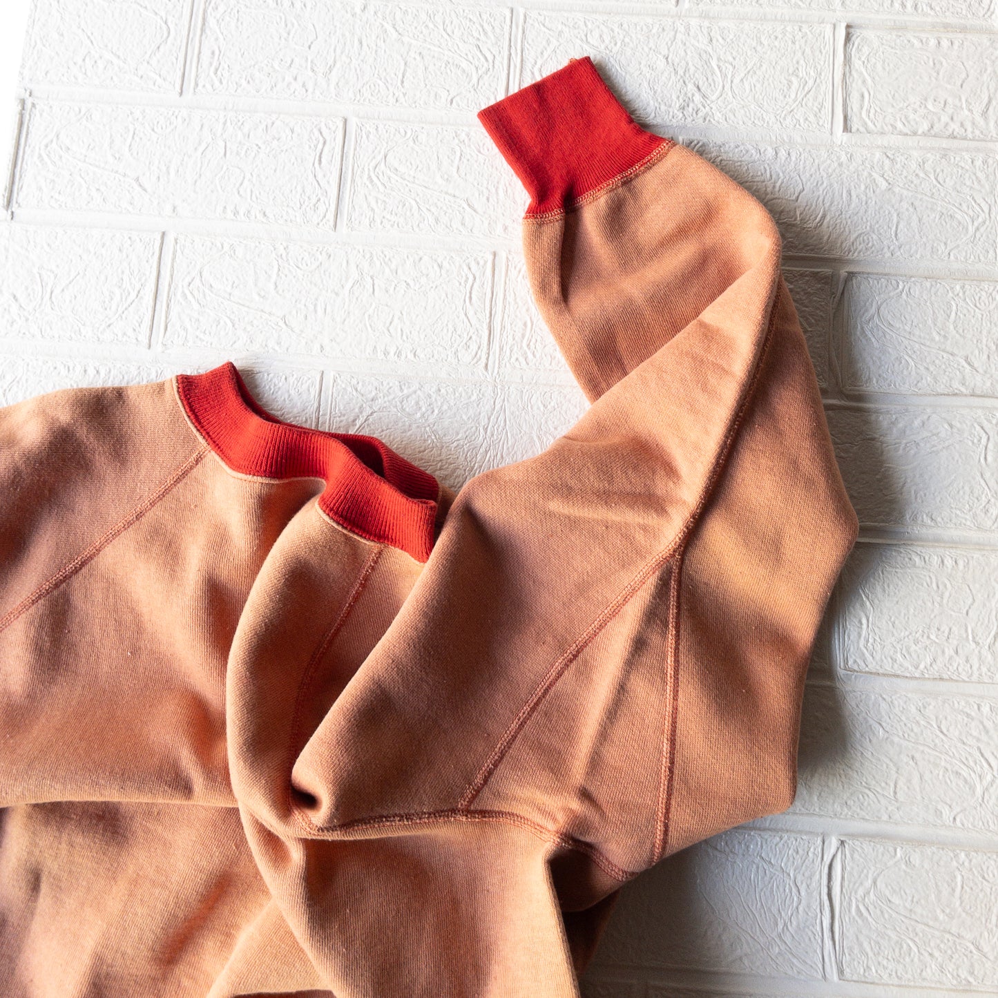 2TON COLOR RAGLAN SLEEVE SWEAT SHIRTS DEAD STOCK 1960'S