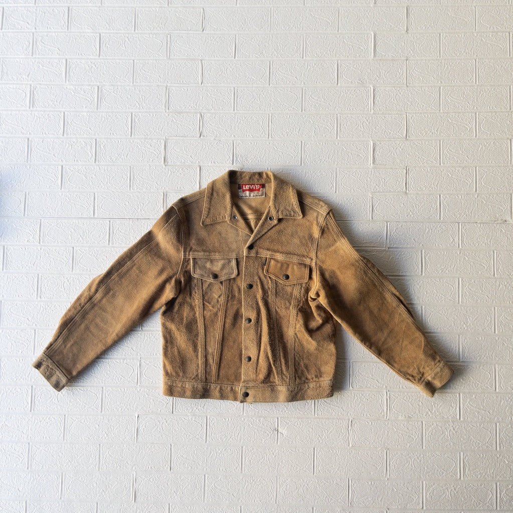 LEVI'S 3RD TYPE SUEDE BIG E JACKET 1960'S VINTAGE