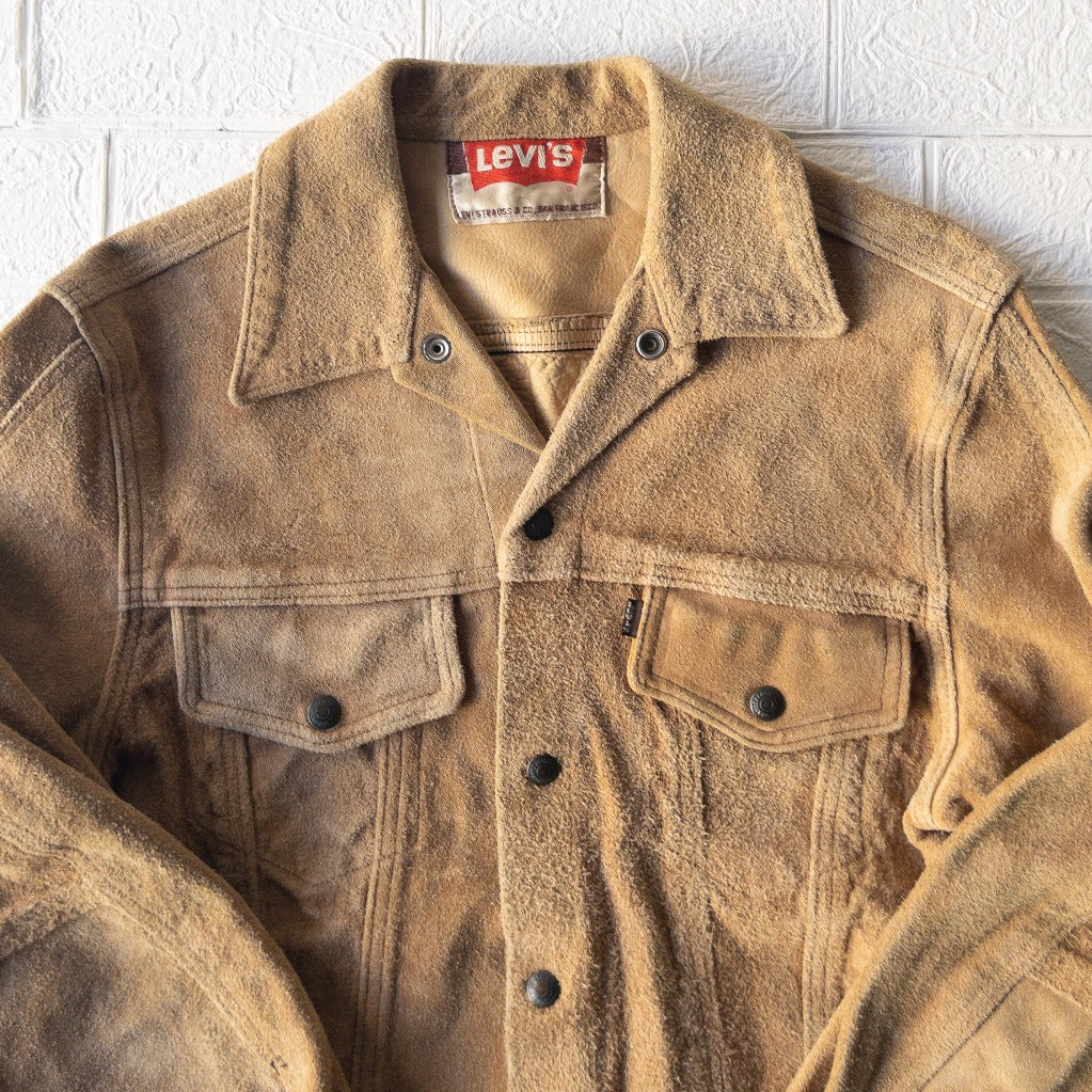 LEVI'S 3RD TYPE SUEDE BIG E JACKET 1960'S VINTAGE
