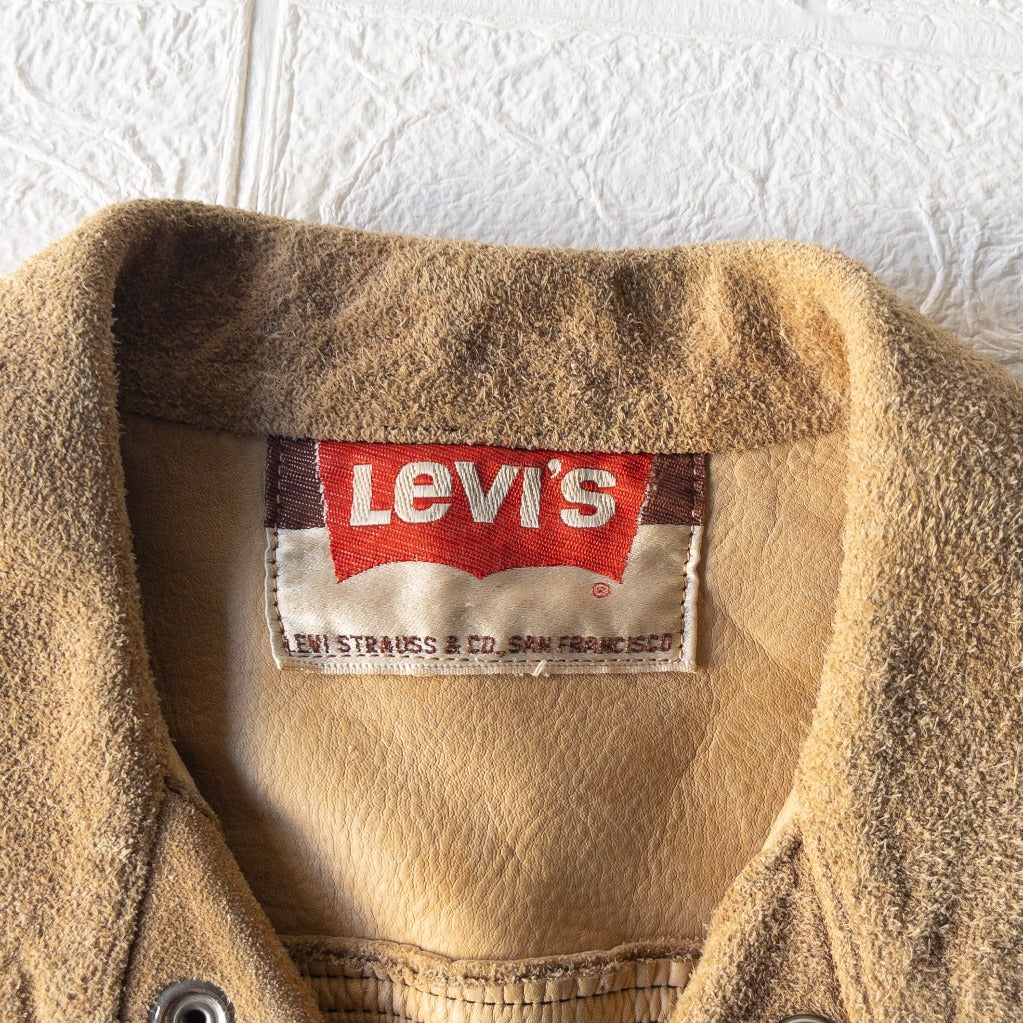 LEVI'S 3RD TYPE SUEDE BIG E JACKET 1960'S VINTAGE