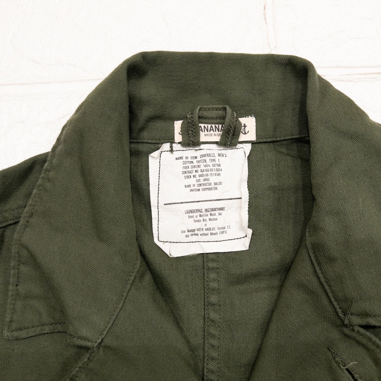 SHANANA MIL DAISY® USAF COTTON SATEEN COVERALL (OG107/LARGE)