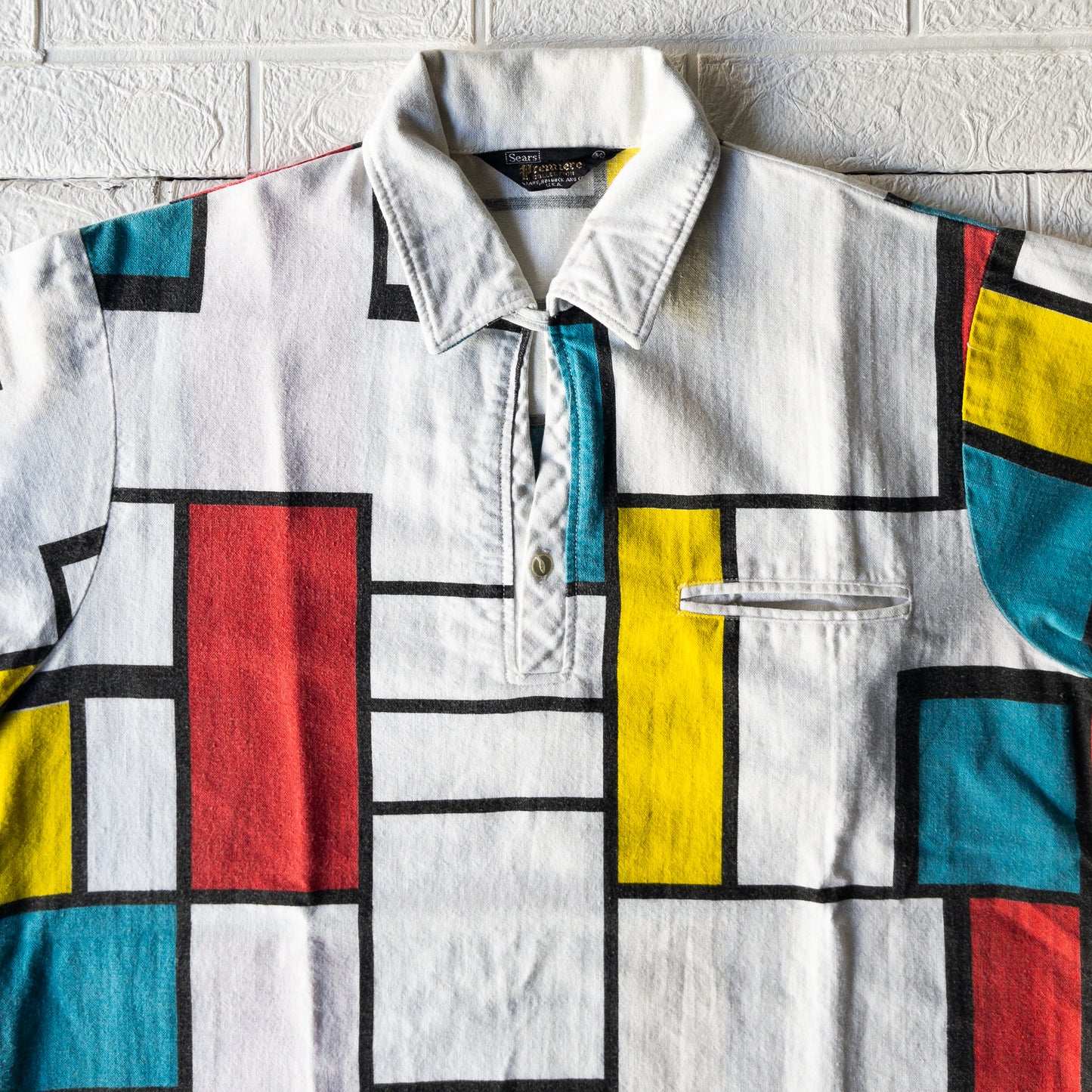 MONDRIAN SEARS PREMIERE COLLECTION SHIRTS VINTAGE 1960'S