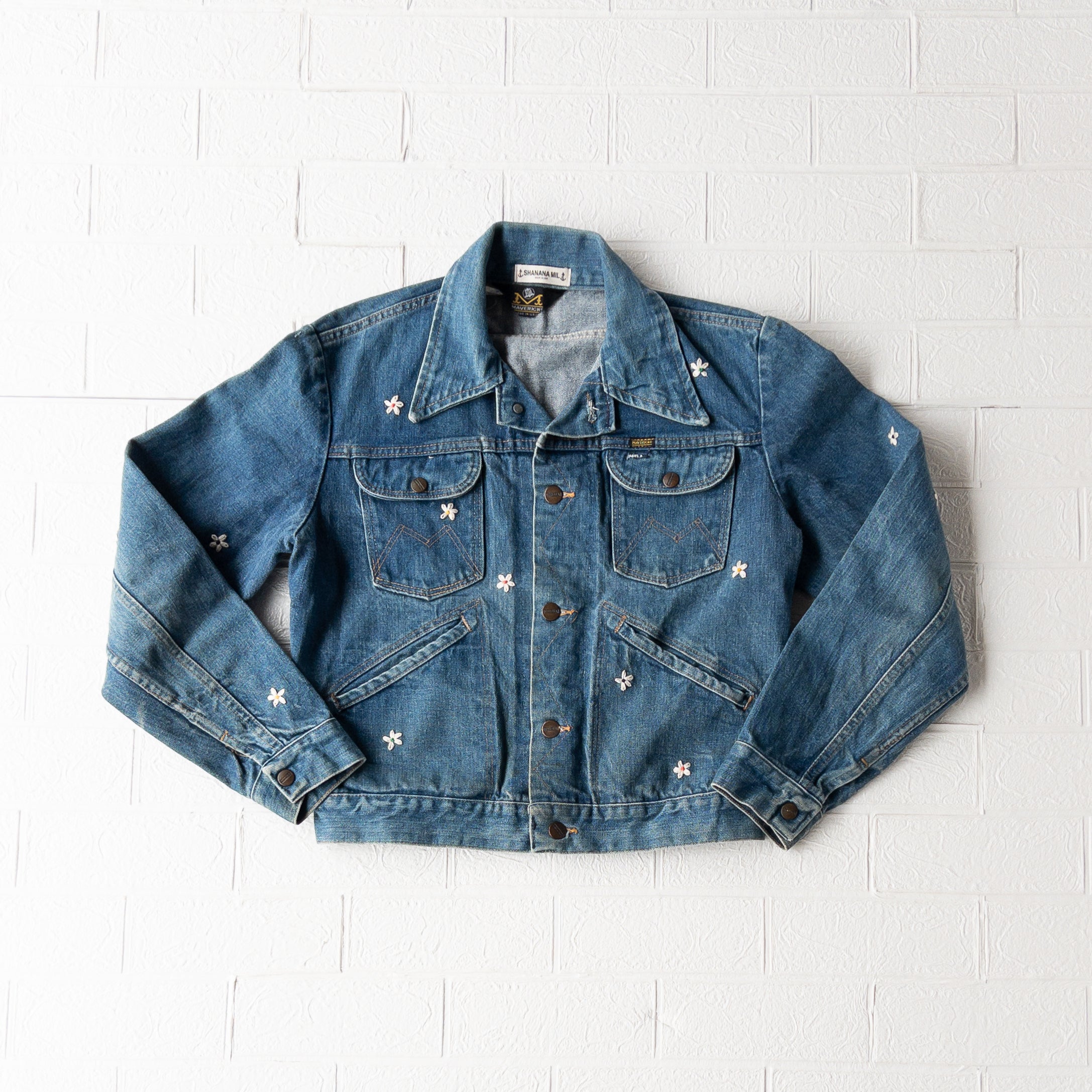 SHANANA MIL DAISY® MARVERICK DENIM JACKET 1970'S VINTAGE – WANDERER