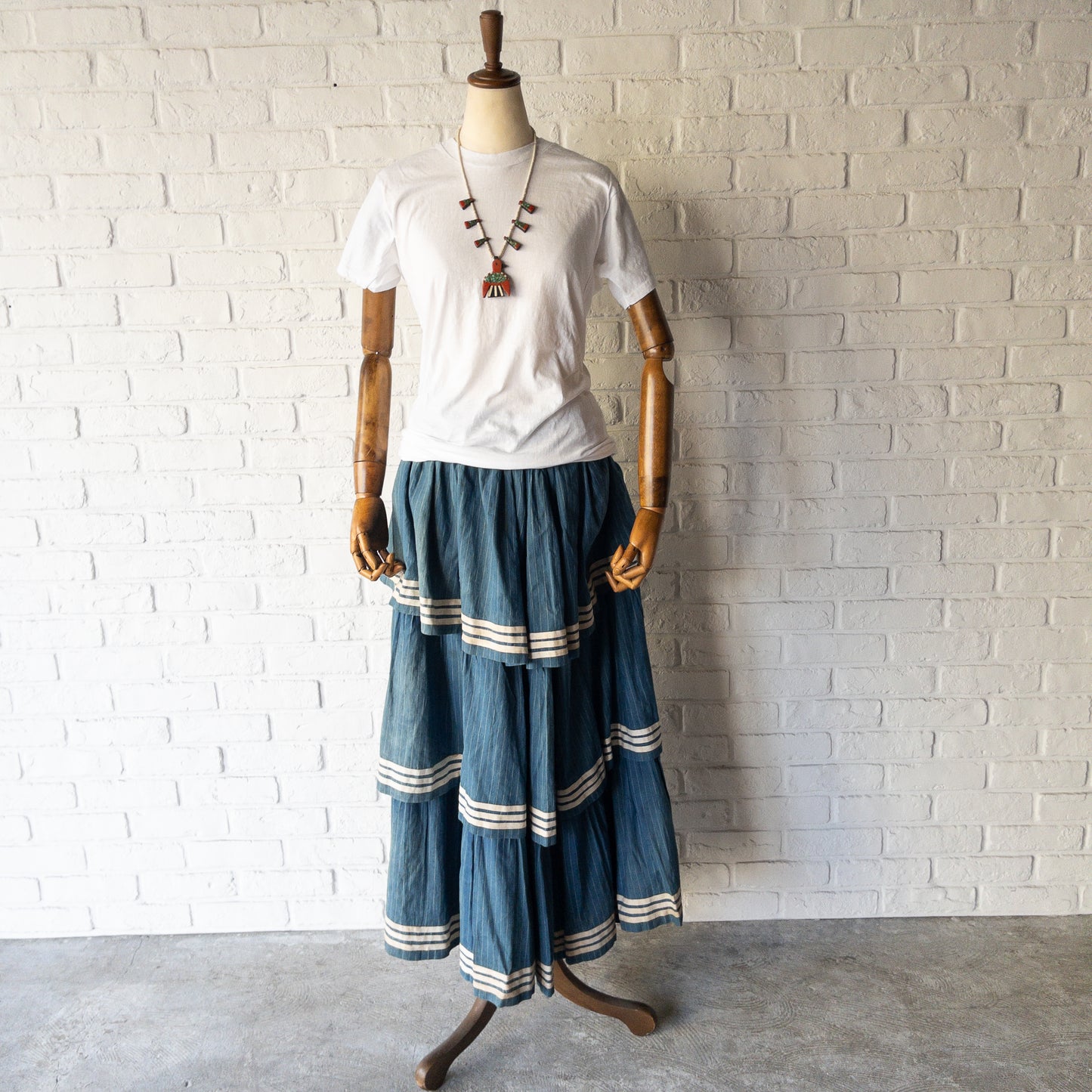 SANTO DOMINGO BATTERY BIRD NECKLACES THUNDERBIRD 1930'S ①
