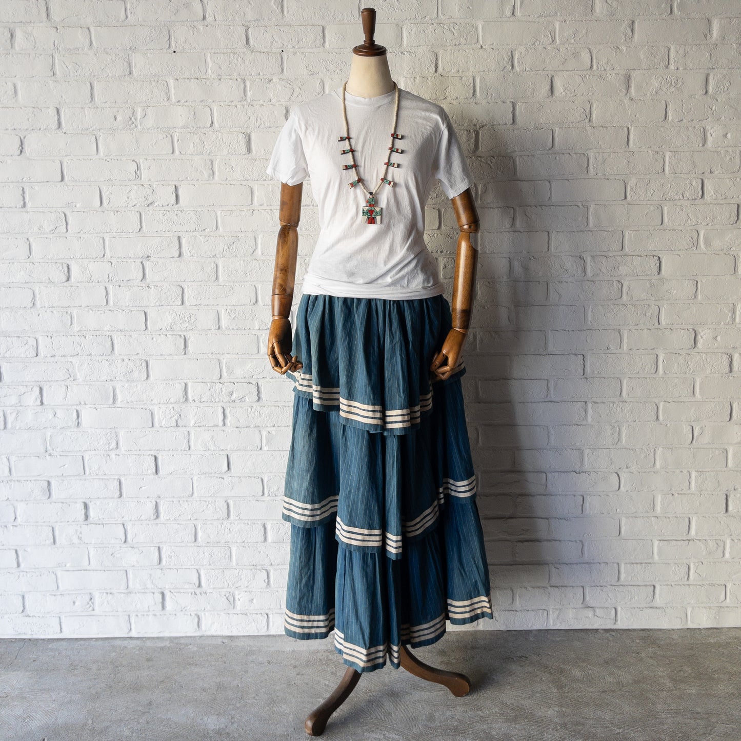 SANTO DOMINGO BATTERY BIRD NECKLACES THUNDERBIRD 1930'S ③