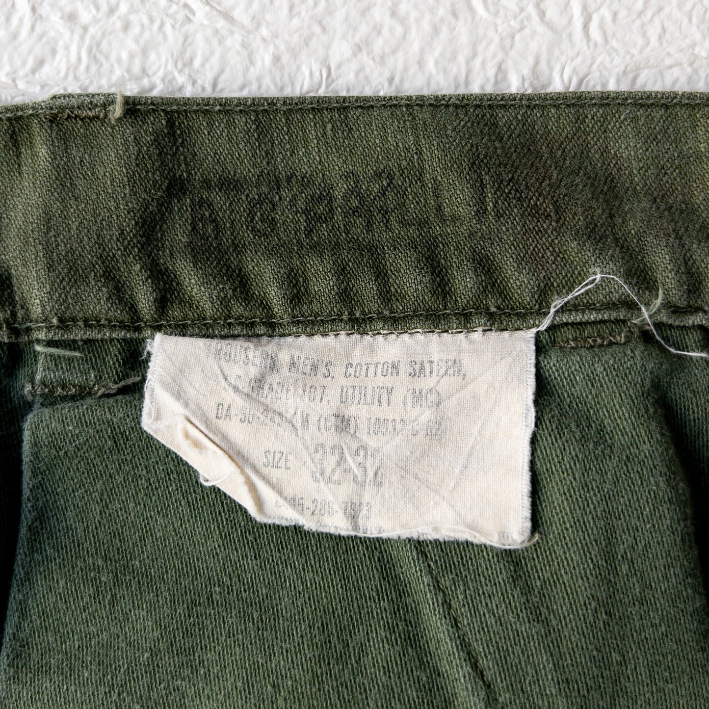 SHANANA MIL DAISY® U.S. ARMY COTTON SATEEN BAKER PANTS(OG107)var.1