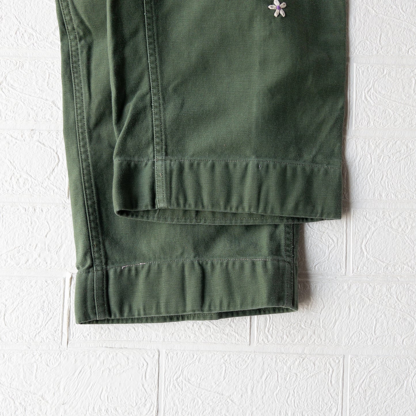 SHANANA MIL DAISY® U.S. ARMY COTTON SATEEN BAKER PANTS(OG107)var.1