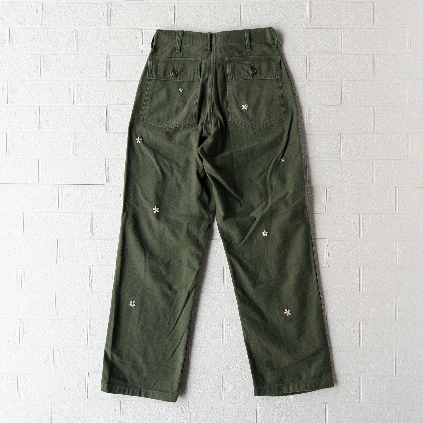 SHANANA MIL DAISY® US ARMY COTTON SATEEN BAKER PANTS(OG107)var.4