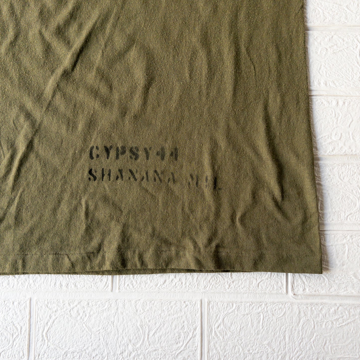 SHANANA MIL GYPSY HAND PAINT USN POPEYE TEE (OG)var.3