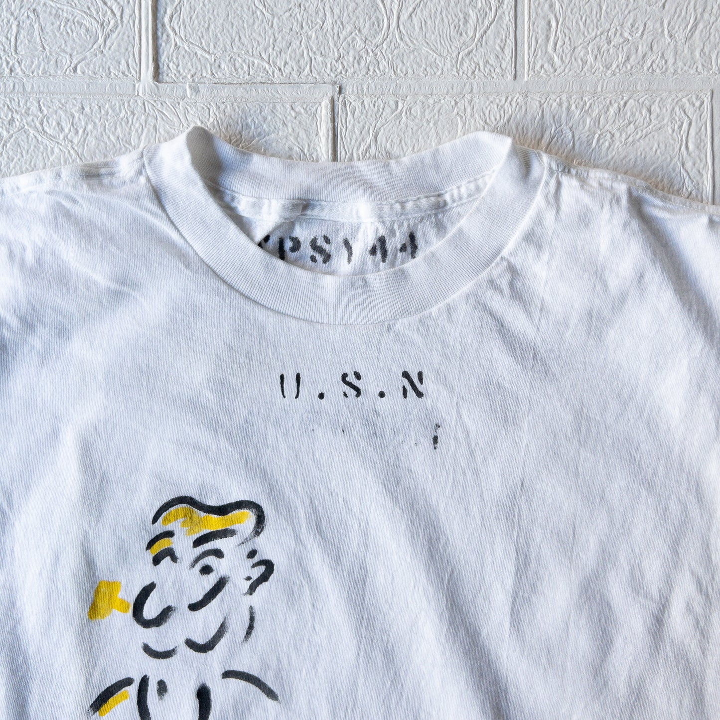 SHANANA MIL GYPSY HAND PAINT USN POPEYE TEE var.1