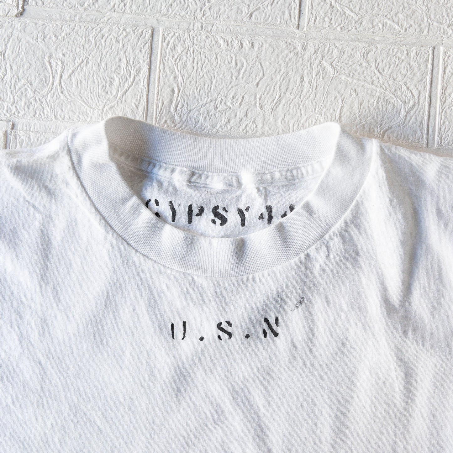 SHANANA MIL GYPSY HAND PAINT USN POPEYE TEE var.2