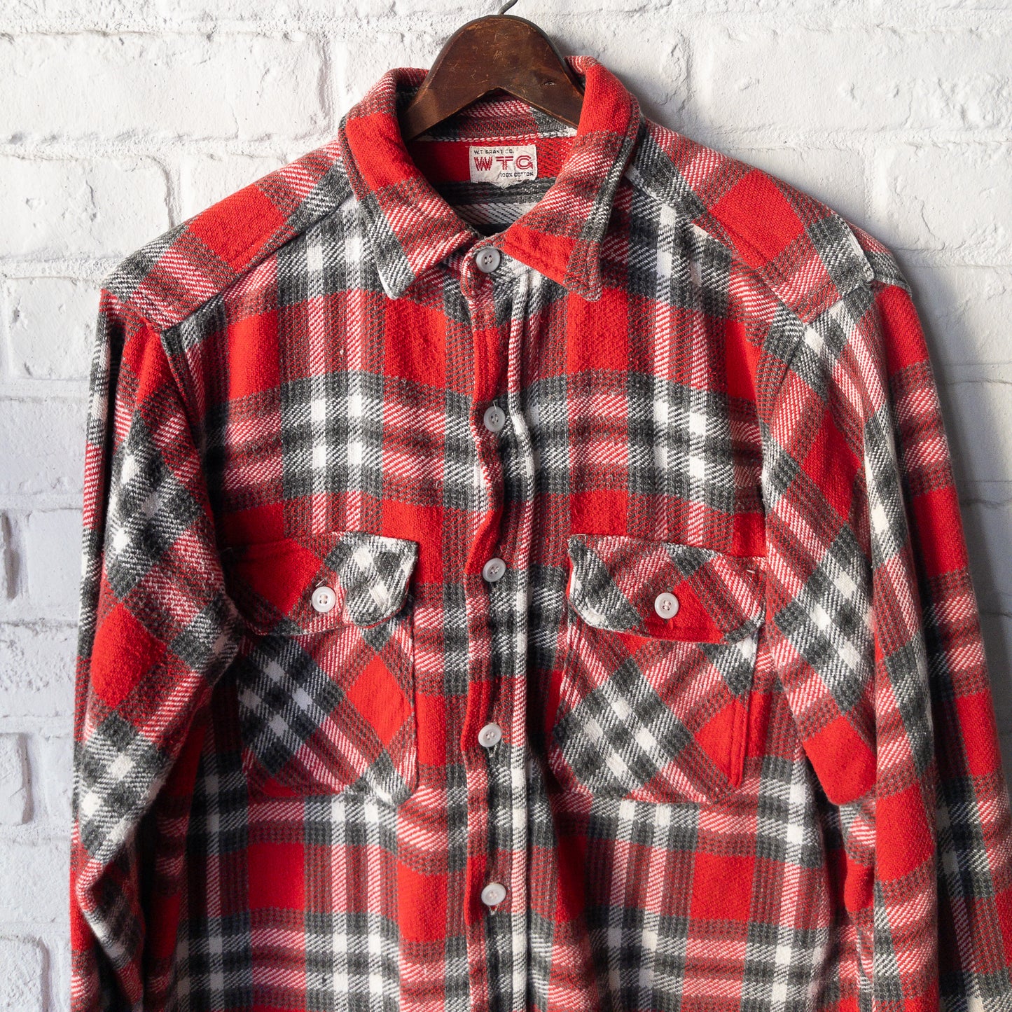 W.T.GRANT CO (W.T.G) HEAVY NEL SHIRTS VINTAGE 1960'S