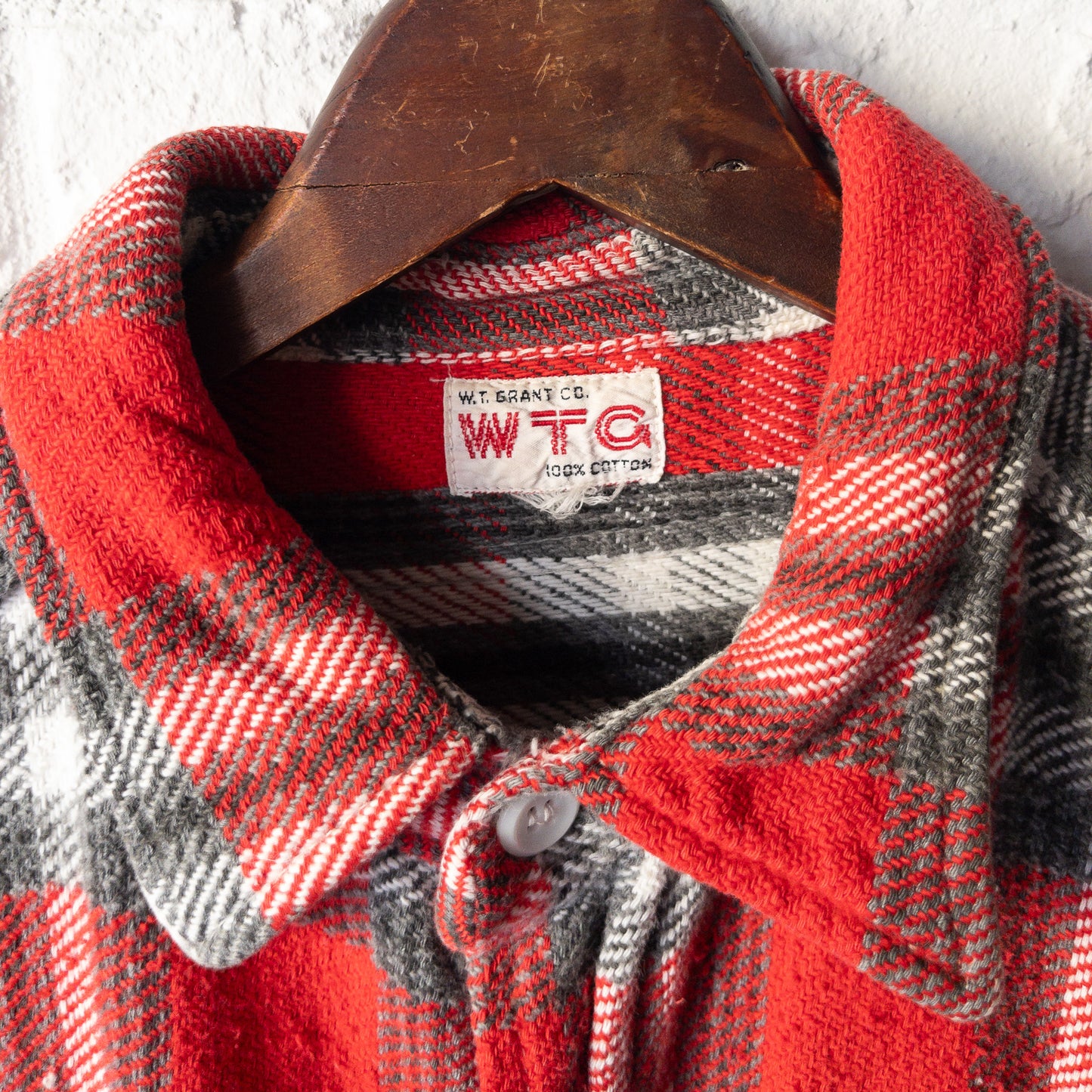 W.T.GRANT CO (W.T.G) HEAVY NEL SHIRTS VINTAGE 1960'S
