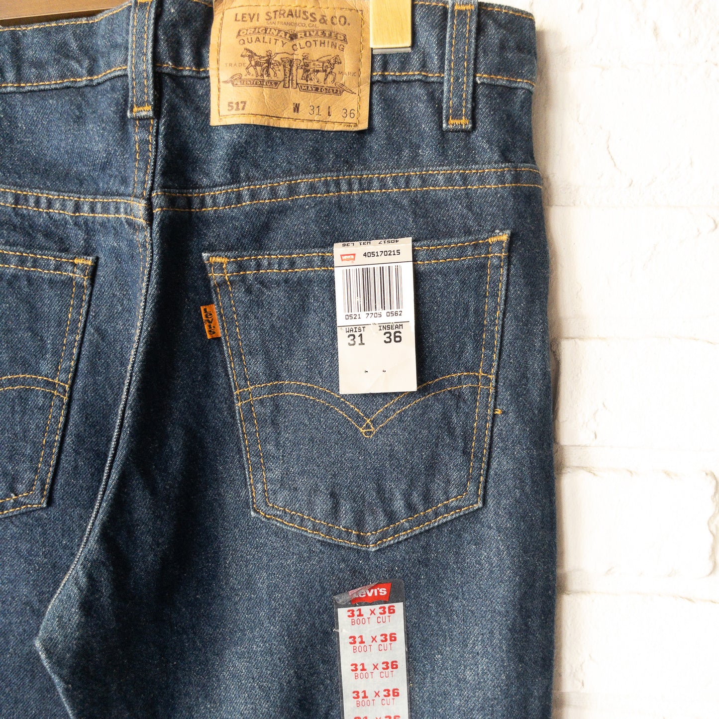LEVI'S 517 DENIM 90's DEAD STOCK (W31L36)