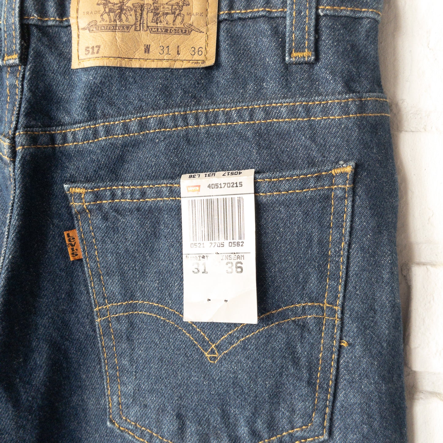LEVI'S 517 DENIM 90's DEAD STOCK (W31L36)