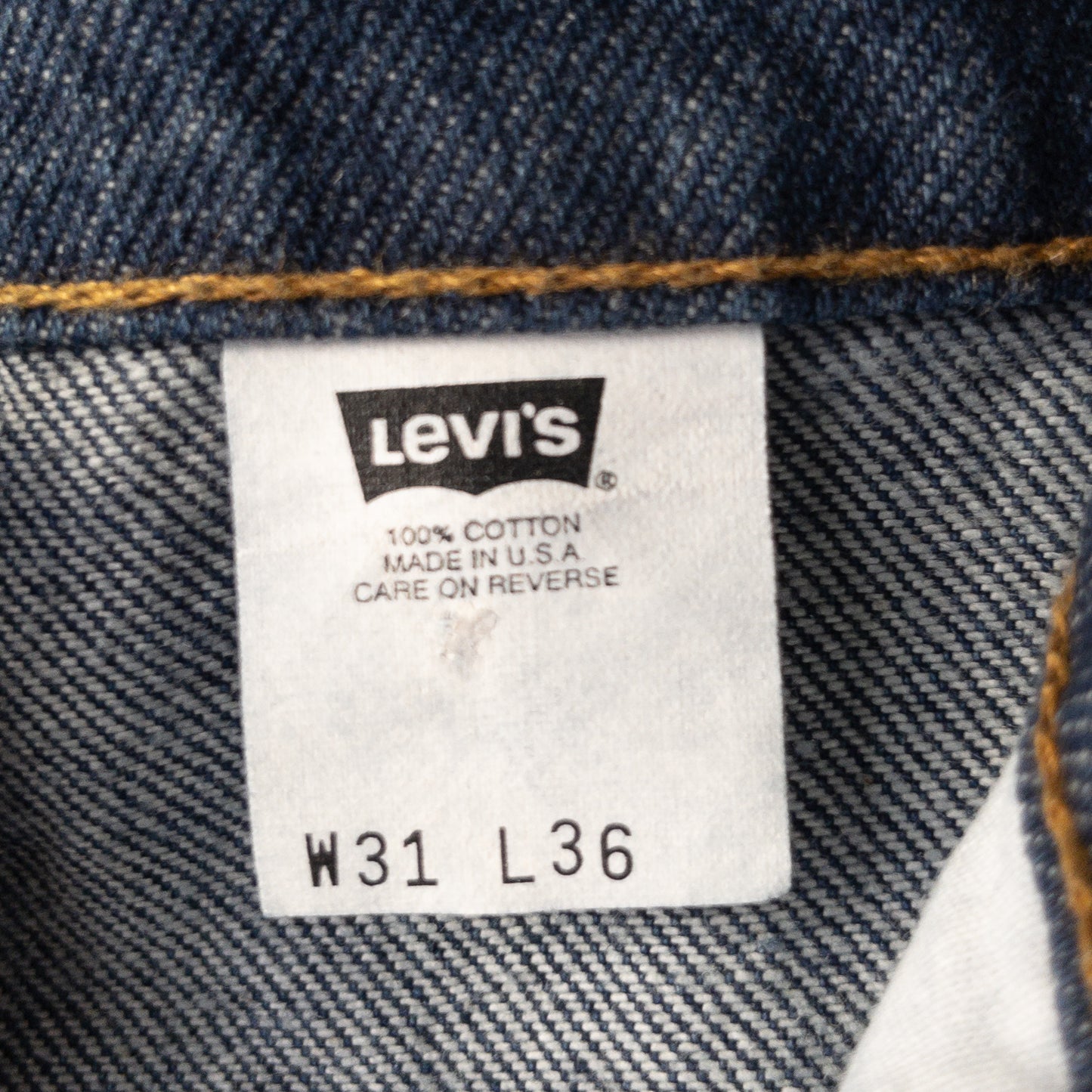 LEVI'S 517 DENIM 90's DEAD STOCK (W31L36)