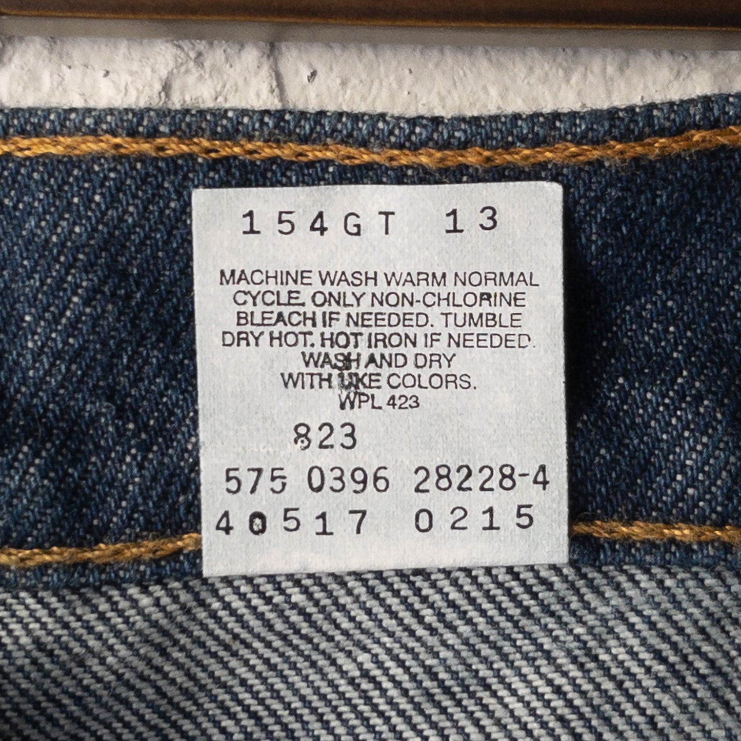 LEVI'S 517 DENIM 90's DEAD STOCK (W31L36)