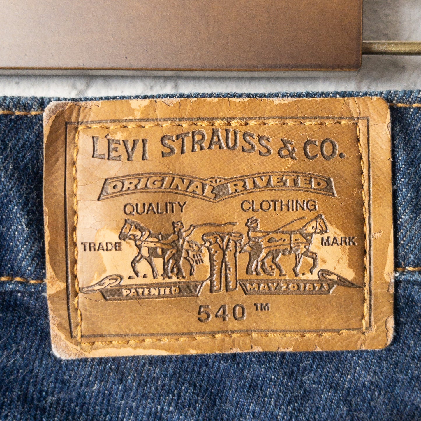LEVI'S 540 RELAXED FIT DENIM 90's VINTAGE (W33L30)