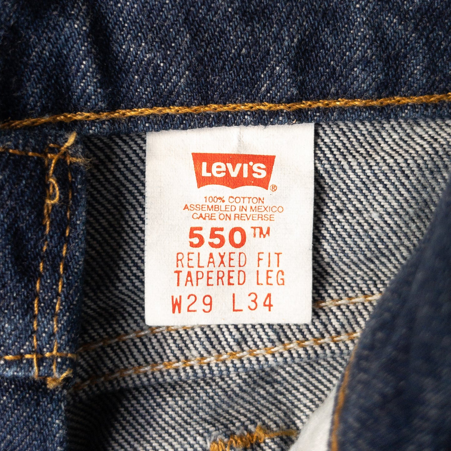 LEVI'S 550 DENIM 90's VINTAGE (W29L34)