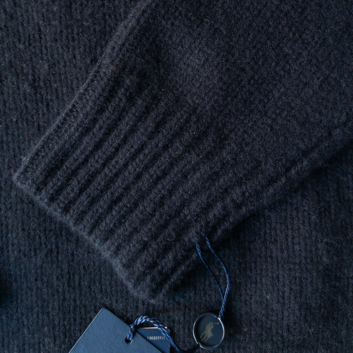 POLO RALPH LAUREN WOOL CASHIMERE POCKET TURTLE KNIT