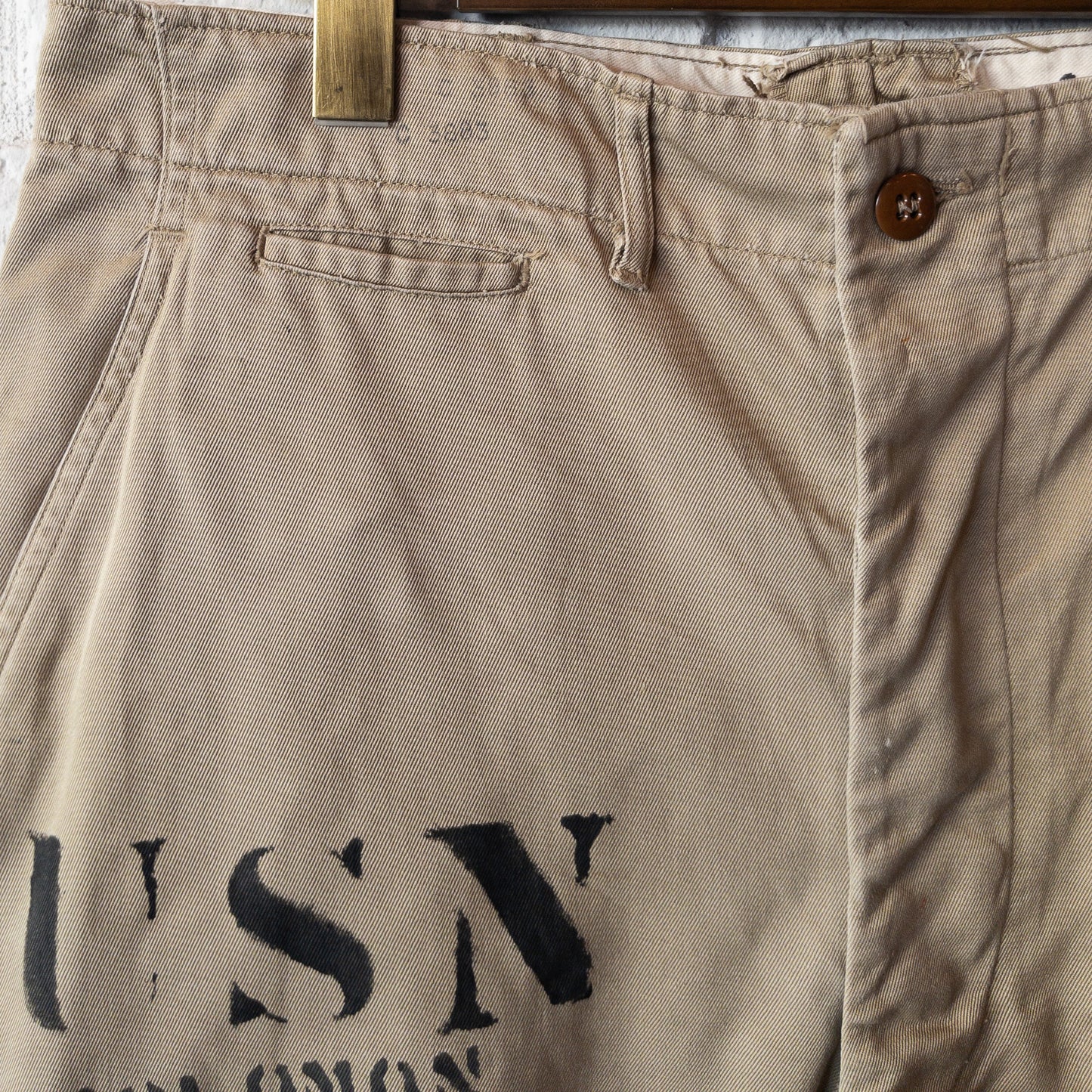SHANANAMIL GYPSY USN PINUP HAND DRAWN CHINO PANTS VINTAGE VAR.2